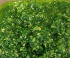 Celery Leaf & Almond Pesto