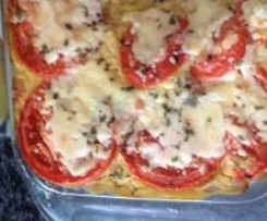 Salmon and rice Bake