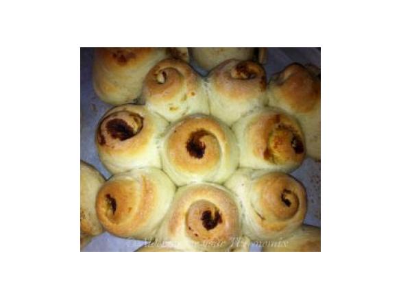 Savoury Bread Scrolls