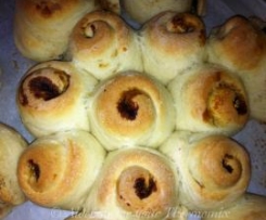 Savoury Bread Scrolls