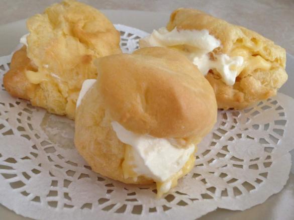 South African Melktert Profiterols