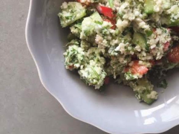 Cauliflower Tabouli Style Salad