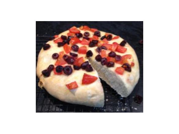 Tomato and Olive Foccacia