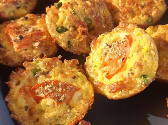 Savoury Vegetable Medley Muffins