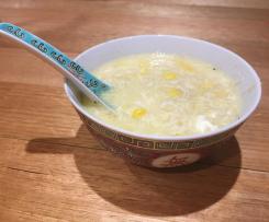 Chicken and sweet corn soup