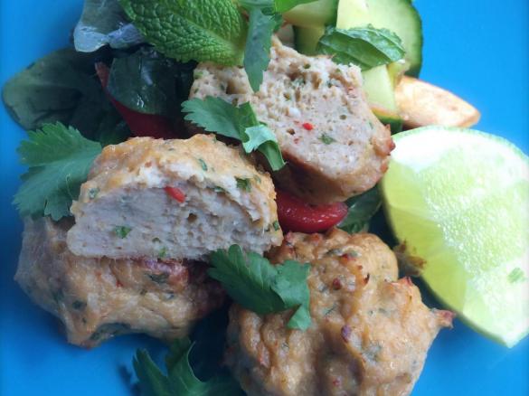 Thai Chicken Cakes GF