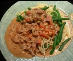 Mushroom Stroganoff Pasta Sauce