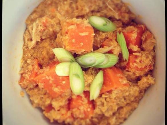 Sweet potato & quinoa curry