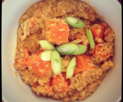 Sweet potato & quinoa curry