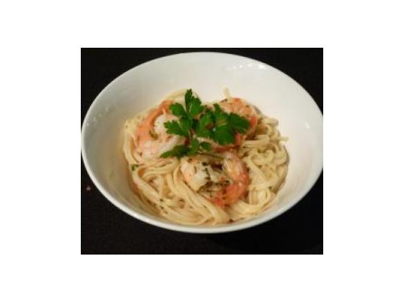 Lemon & Chilli Prawn Linguini