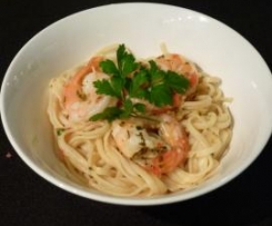 Lemon & Chilli Prawn Linguini