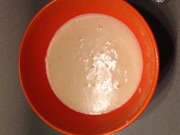 Mandarine Coconut Custard