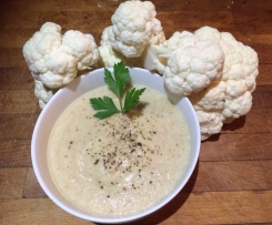 Cauliflower and Bacon Soup