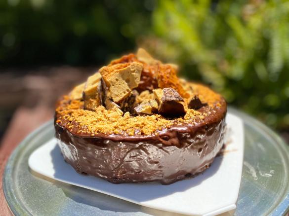 Violet Crumble Cheesecake