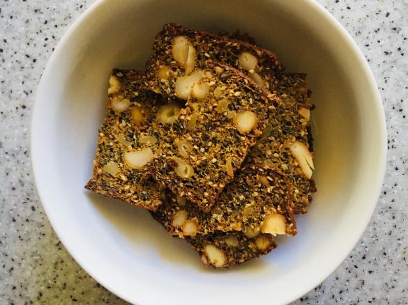 Cashew Rosemary Crackers