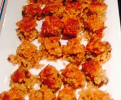 Oat, Sultana and Choc chip slice