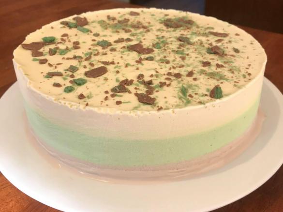 Icecream Cake-choc,mint & vanilla