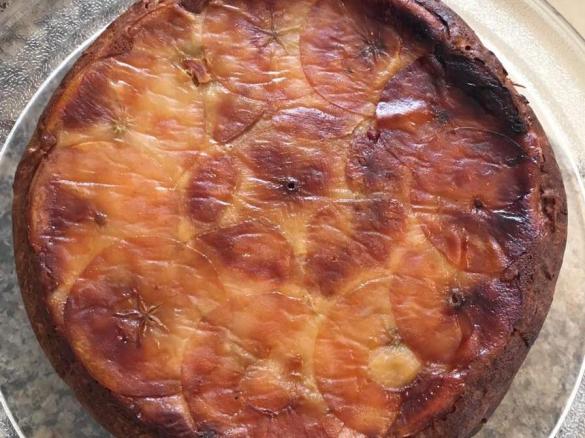 Ricotta, Apple, Walnut & Cinnamon Cake