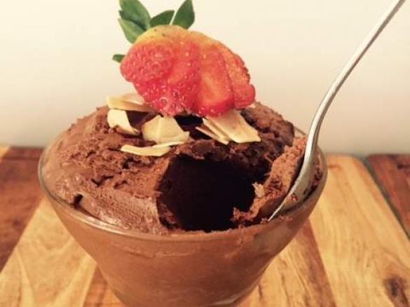 Vegan - 10 second - Choc Mint Mousse (with peppermint essential oil)