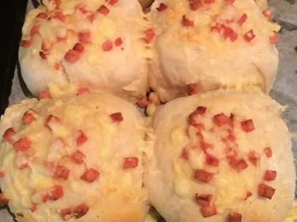 Super Soft Cheese and Bacon Rolls