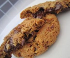 Gluten Free Almond and Choc Chip Biscuits