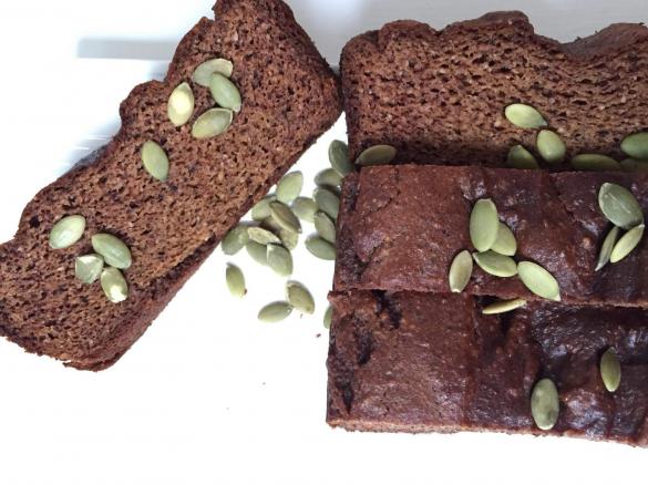 Pumpkin Hazelnut Bread