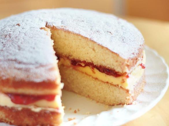 Orange sponge cake