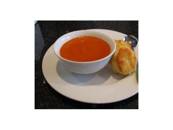 Roasted Capsicum and Tomato Soup