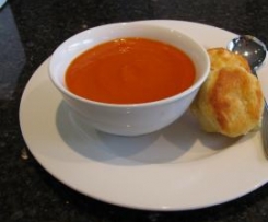 Roasted Capsicum and Tomato Soup