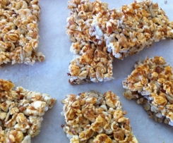 Popcorn & Almond Bars
