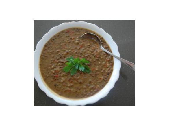 French Green Lentil Hotpot or Lentilles du Puy Hotpot