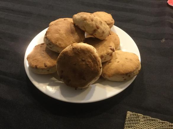 Savoury cheese scone