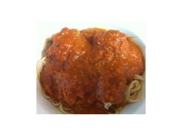 Meatballs and spaghetti