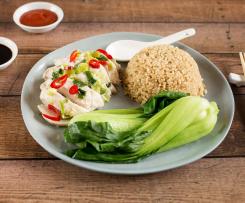 HAINANESE CHICKEN RICE