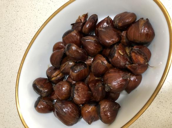 Sugar fried chestnut ls