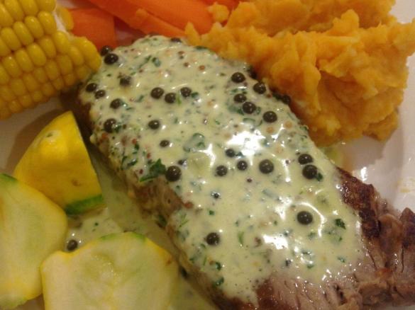Green Peppercorn Sauce