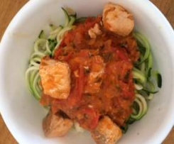 salmon cherry tomato sauce