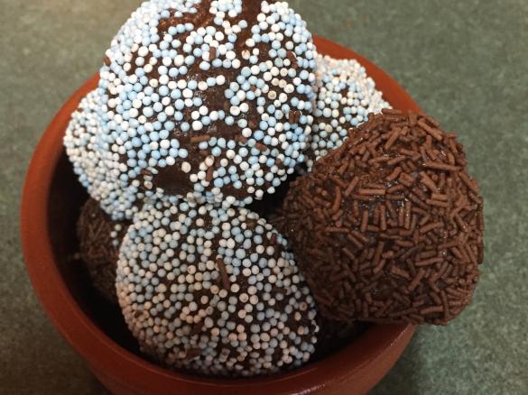 Chocolate Condensed Milk Balls