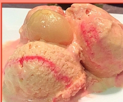 Guava & Lychee Ice Cream 