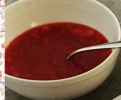 Hot Strawberry Sauce