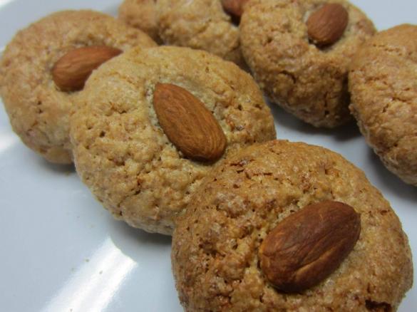 Chewy Orange Almond Biscuits