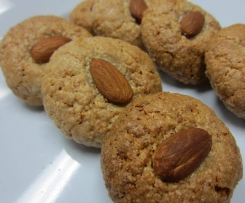 Chewy Orange Almond Biscuits
