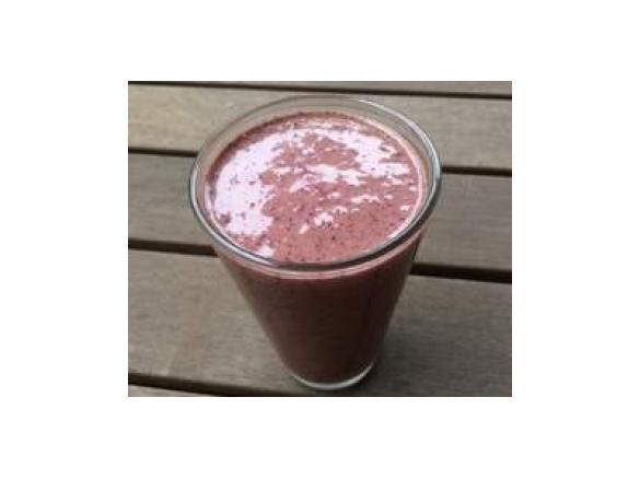 Choc Blueberry Protein Smoothie