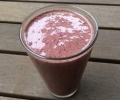 Choc Blueberry Protein Smoothie