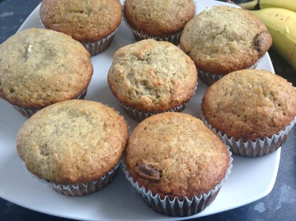 Banana Chocolate Chip Muffins