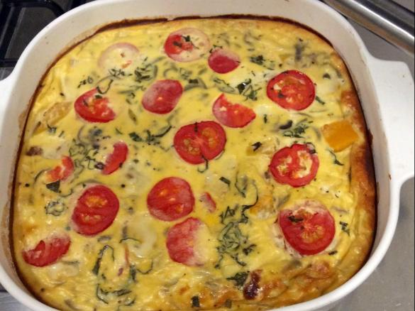 Pumpkin and Ricotta Frittata