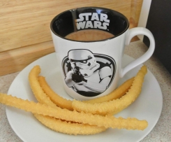 Churros and Thick Hot Chocolate