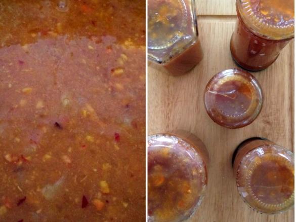 Peach and Ginger Jam