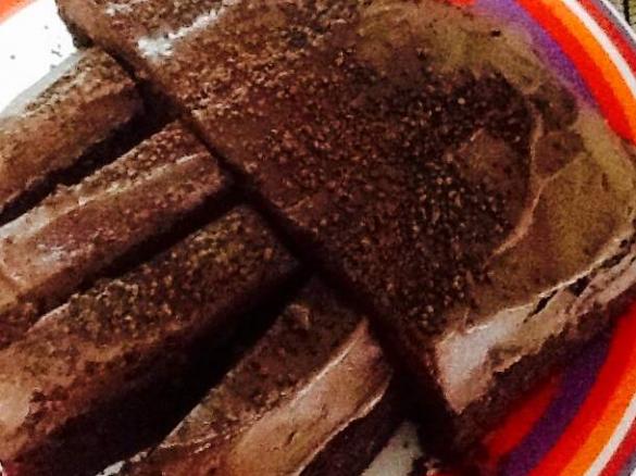 All-in -one choc coconut cake