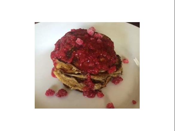 Banana Oat Pancakes 